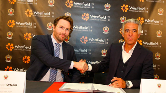 Westfield Global(韦德国际)成为法甲·尼斯全球