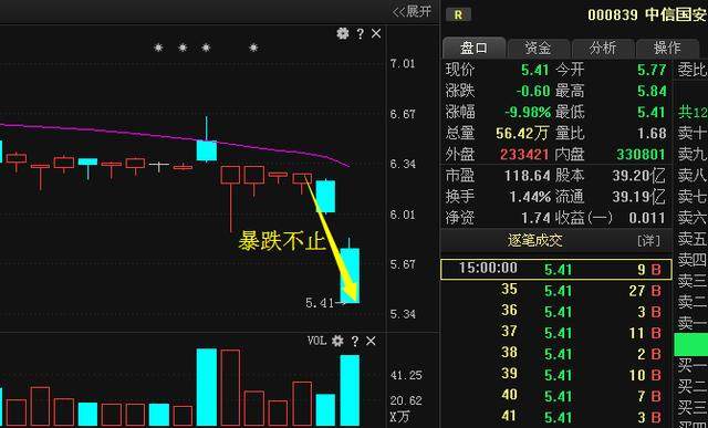 锂电巨头中信国安跌至5元,神秘机构豪斥46亿接